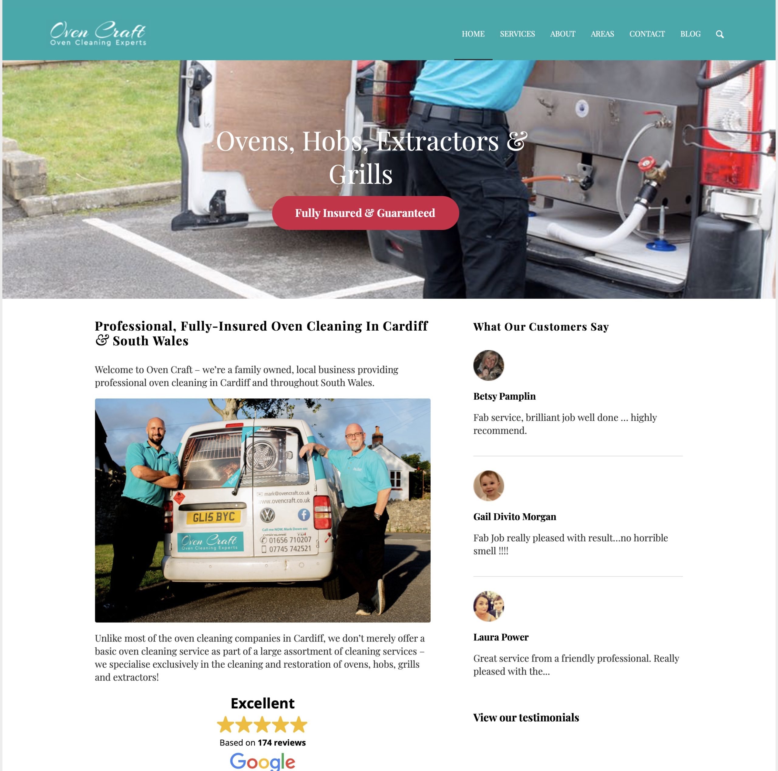 Oven Craft, Cardiff's leading oven cleaning specialist