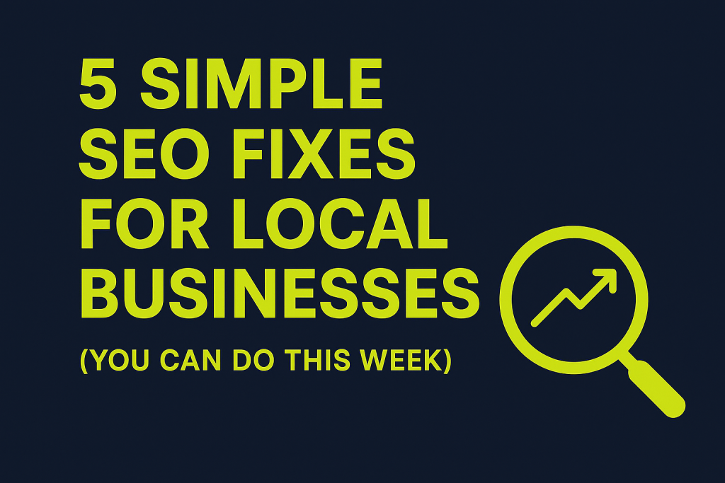 Local SEO Fixes