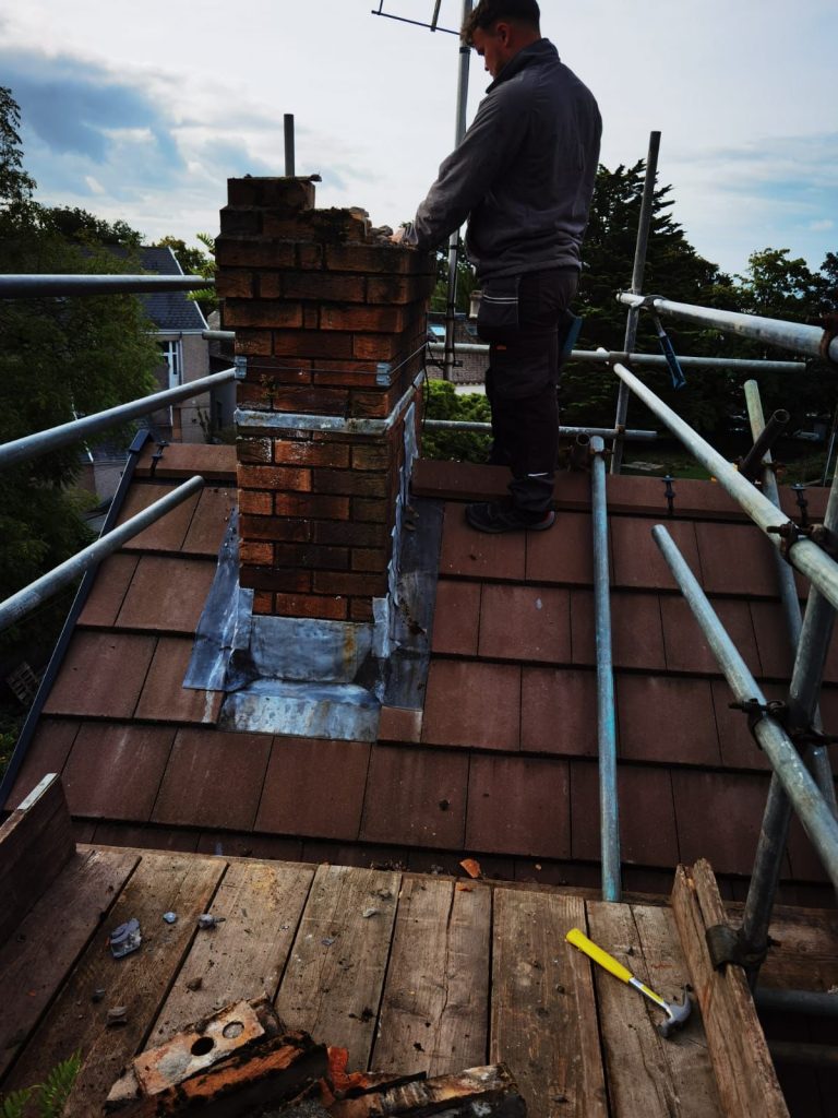 Roofing work by Glamorgan Roofing, South Wales