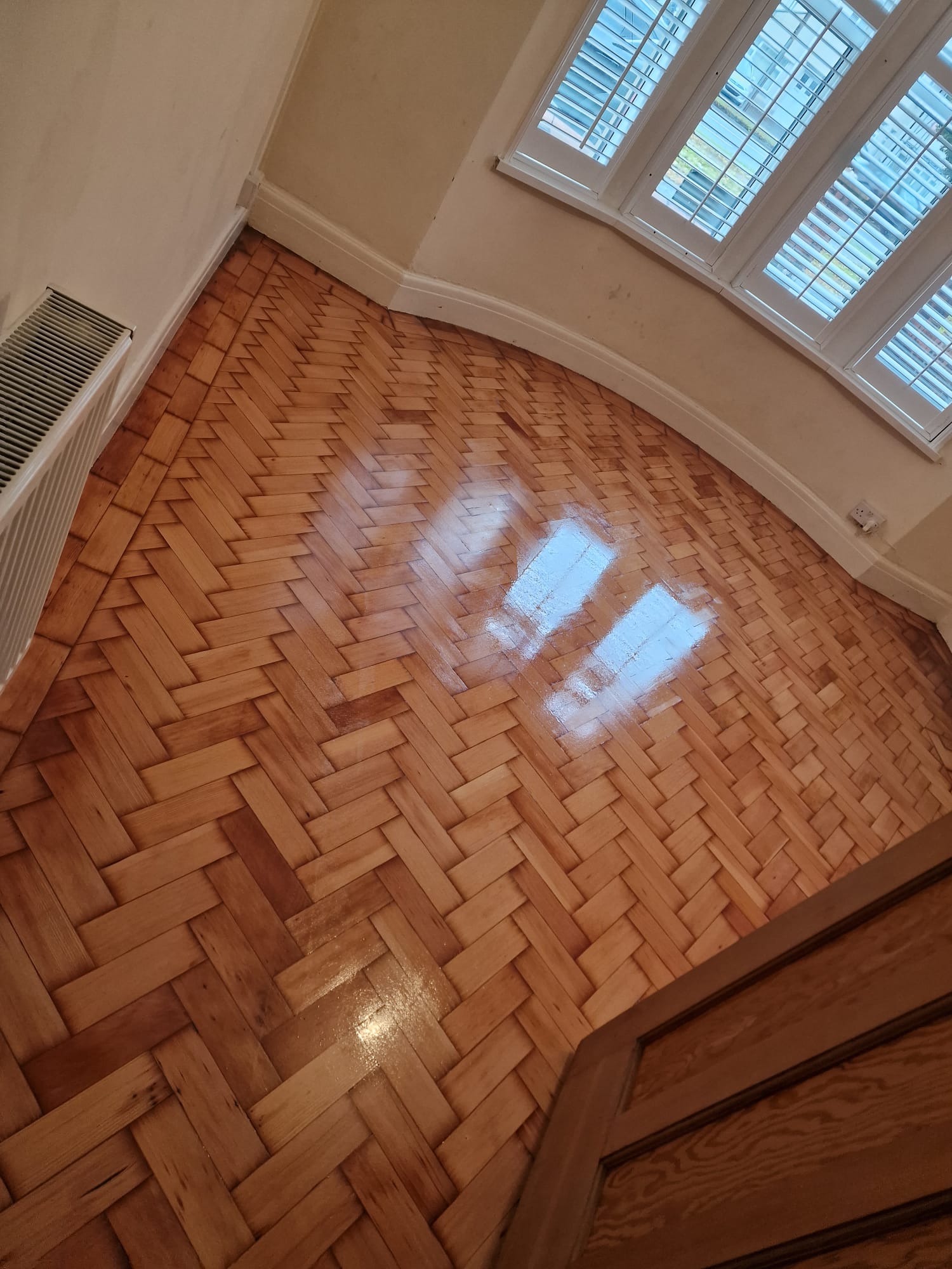 Professional wood floor sanding by Fresh Floors